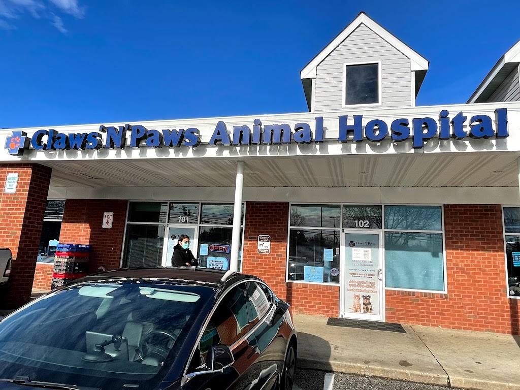 Claws N Paws Animal Hospital | 6500 Washington Blvd #101, Elkridge, MD 21075, USA | Phone: (410) 579-2918