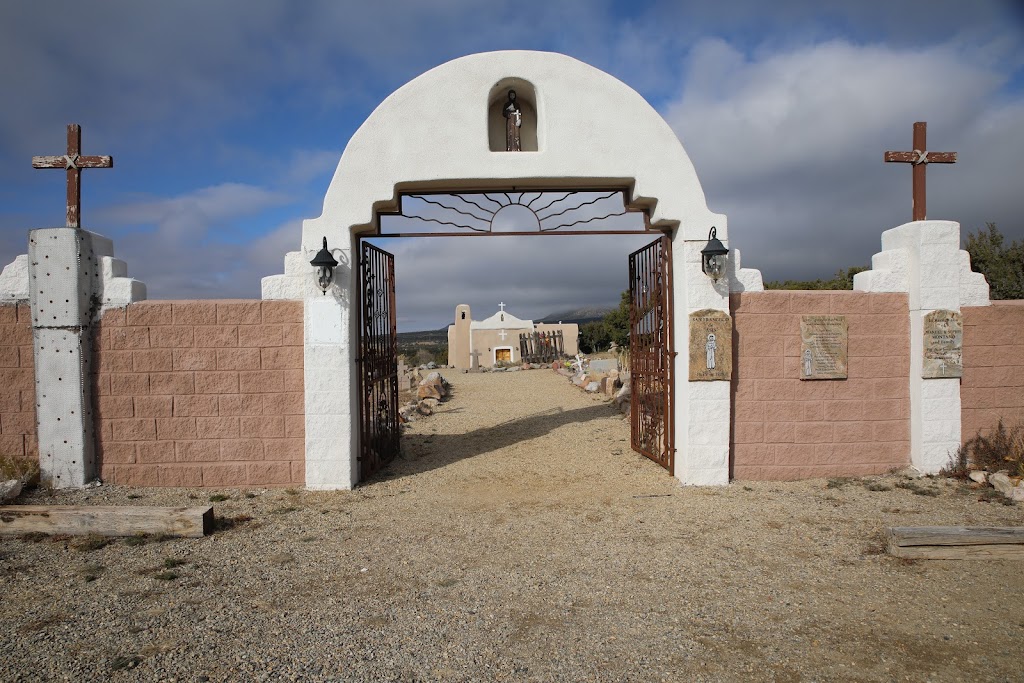 San Francisco de Asis Catholic Church | Turquoise Trail, Golden, NM 87047, USA | Phone: (505) 471-1562