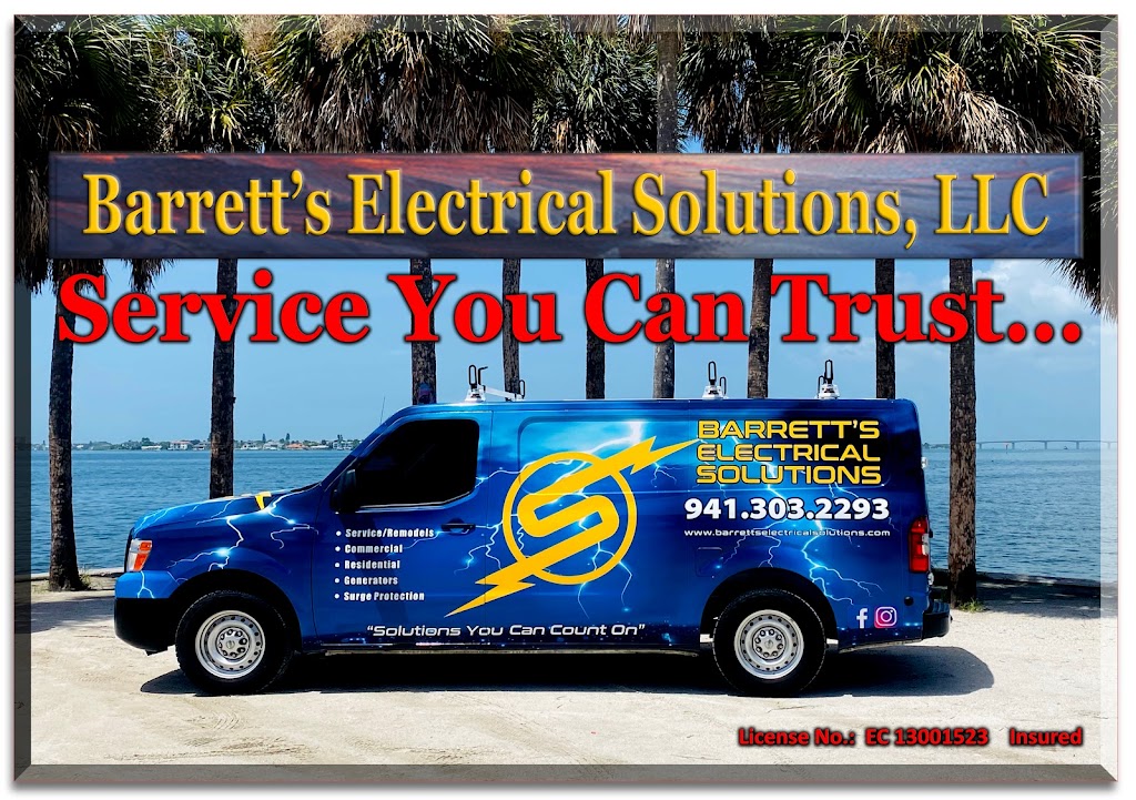 Barretts Electrical Solutions, LLC | 1312 Poplar Ave, Venice, FL 34285, USA | Phone: (941) 303-2293