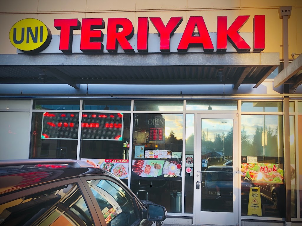 Uni Teriyaki | 212 Garfield St S ste 103, Tacoma, WA 98444, USA | Phone: (253) 539-5000