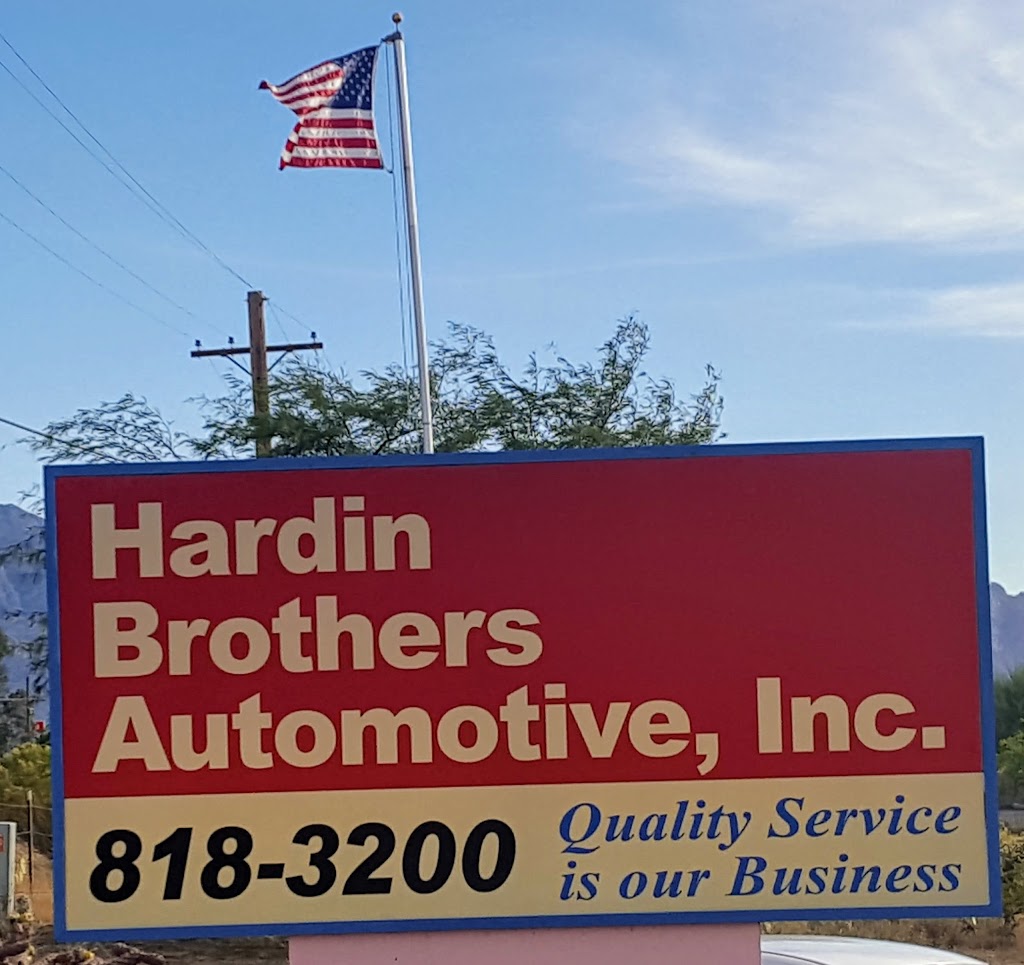 Hardin Brothers Automotive | 16255 N Oracle Rd, Tucson, AZ 85739, USA | Phone: (520) 818-3200