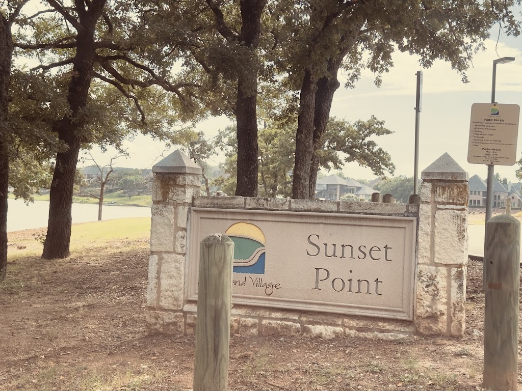 Sunset Point Park | 400 N Edgewater Dr, Highland Village, TX 75077, USA | Phone: (972) 317-7430