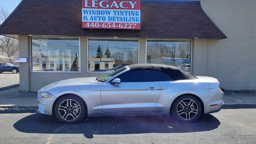 Legacy Window Tinting and Detailing | 41785 N Ridge Rd, Elyria, OH 44035, USA | Phone: (440) 654-6227