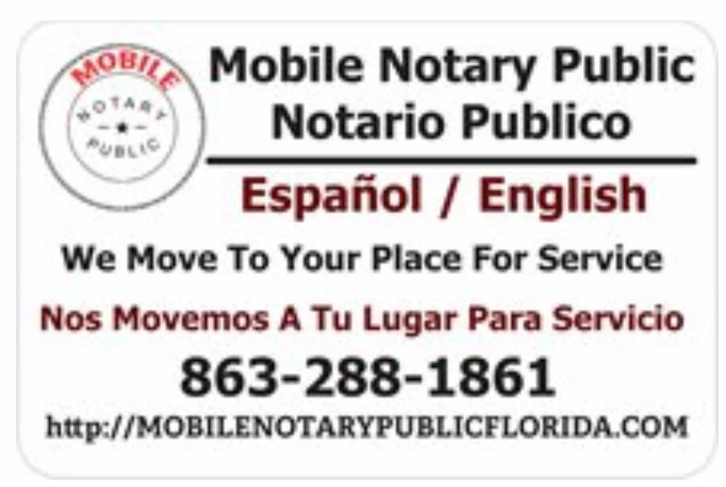 Mobile Notary Public | 232 Remington Pl, Haines City, FL 33844, USA | Phone: (863) 288-1861