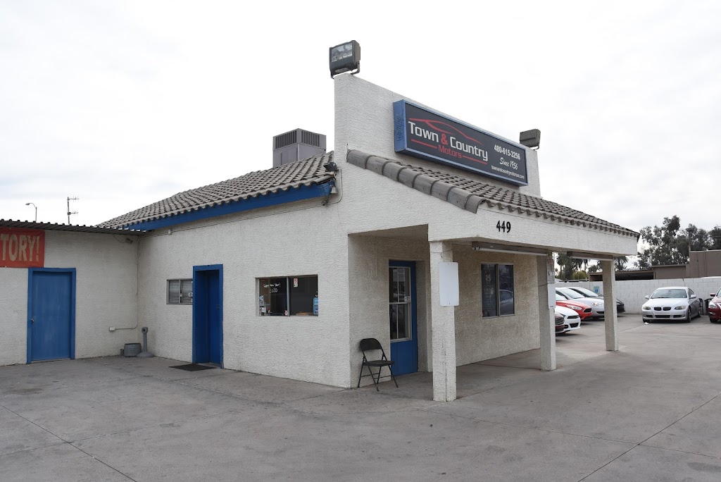 Town & Country Motors | 449 S Country Club Dr, Mesa, AZ 85210, USA | Phone: (480) 615-3256