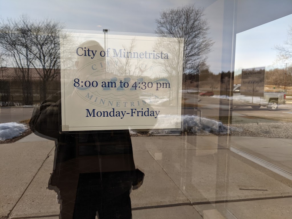 Minnetrista City Hall | 7701 County Rd 110 W, Minnetrista, MN 55364, USA | Phone: (952) 446-1660