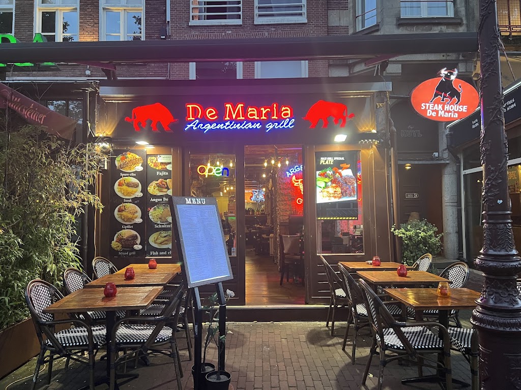 De María Argentinian Grill | Rembrandtplein 38, 1017 CV Amsterdam, Netherlands | Phone: 020 528 7377
