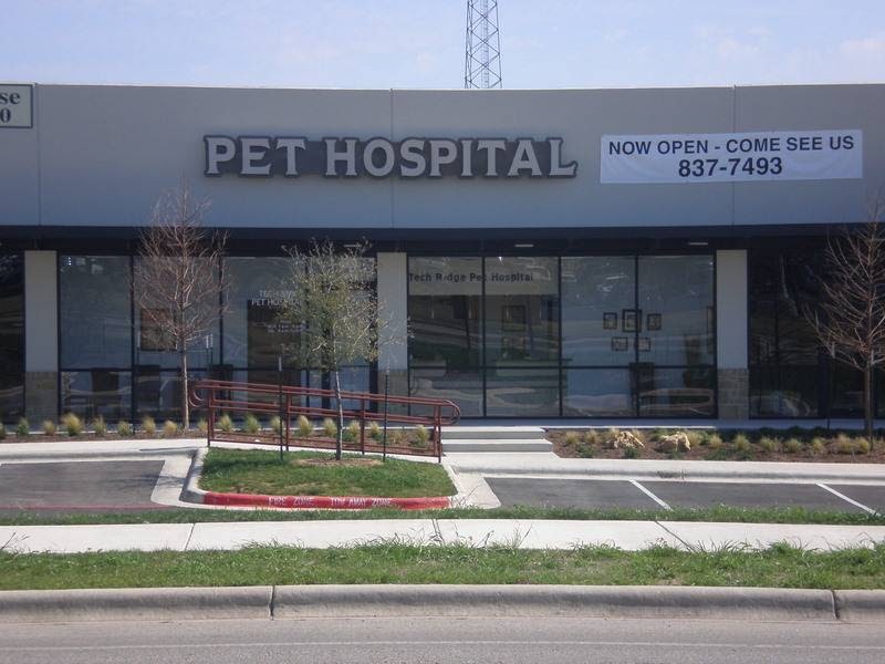 Tech Ridge Pet Hospital | 12601 Tech Ridge Blvd # 400, Austin, TX 78753, USA | Phone: (512) 837-7493