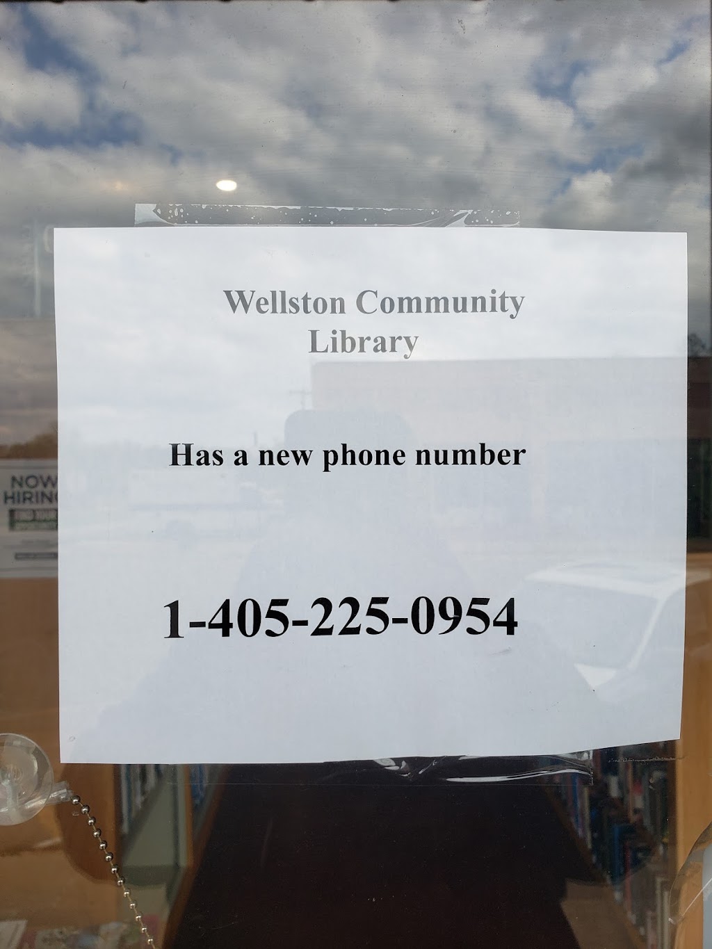 Wellston Community Library | 301 2nd St, Wellston, OK 74881, USA | Phone: (405) 225-0954