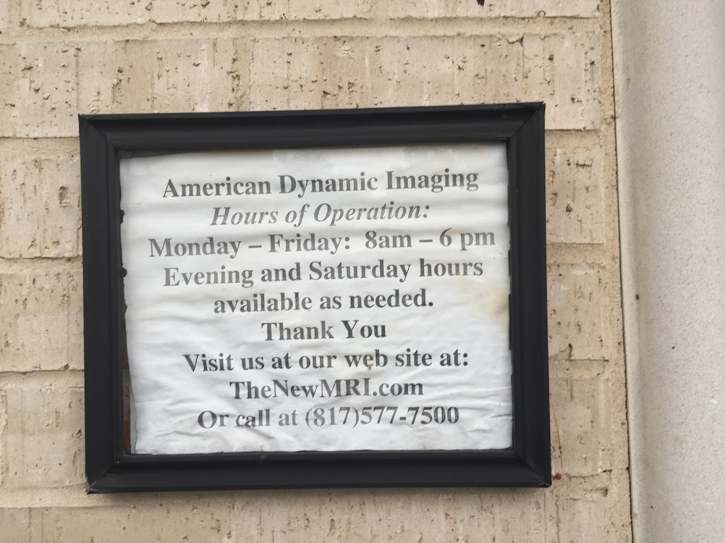 American Dynamic Imaging | 797 Lonesome Dove Trail, Hurst, TX 76054, USA | Phone: (817) 577-7500