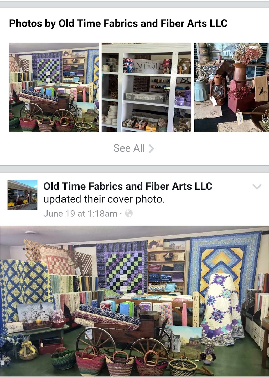 Old time fabrics and fiber arts | 4045 Hwy 2141, Stanford, KY 40484, USA | Phone: (606) 346-0917