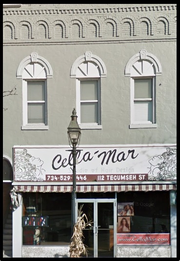 Cella-Mar Studio of Hair Design | 112 Tecumseh St, Dundee, MI 48131, USA | Phone: (734) 529-3446