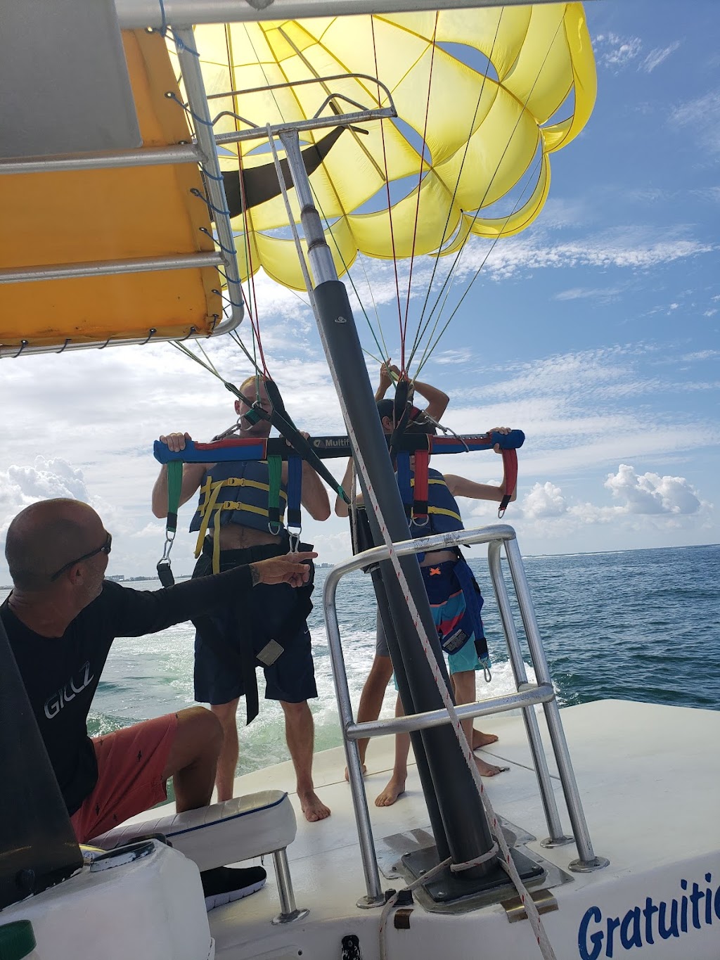 Parasailing The Pass | 12754 Kingfish Dr, Treasure Island, FL 33706, USA | Phone: (727) 367-3597