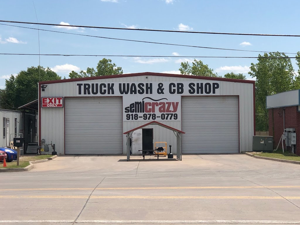Semi Crazy Truck Wash & CB Shop | 16136 E Admiral Pl, Tulsa, OK 74116, USA | Phone: (918) 978-0779
