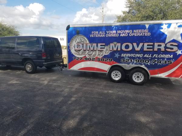 The Dime Moving Company LLC | 1240 S Highland Ave, Clearwater, FL 33756, USA | Phone: (727) 902-5829