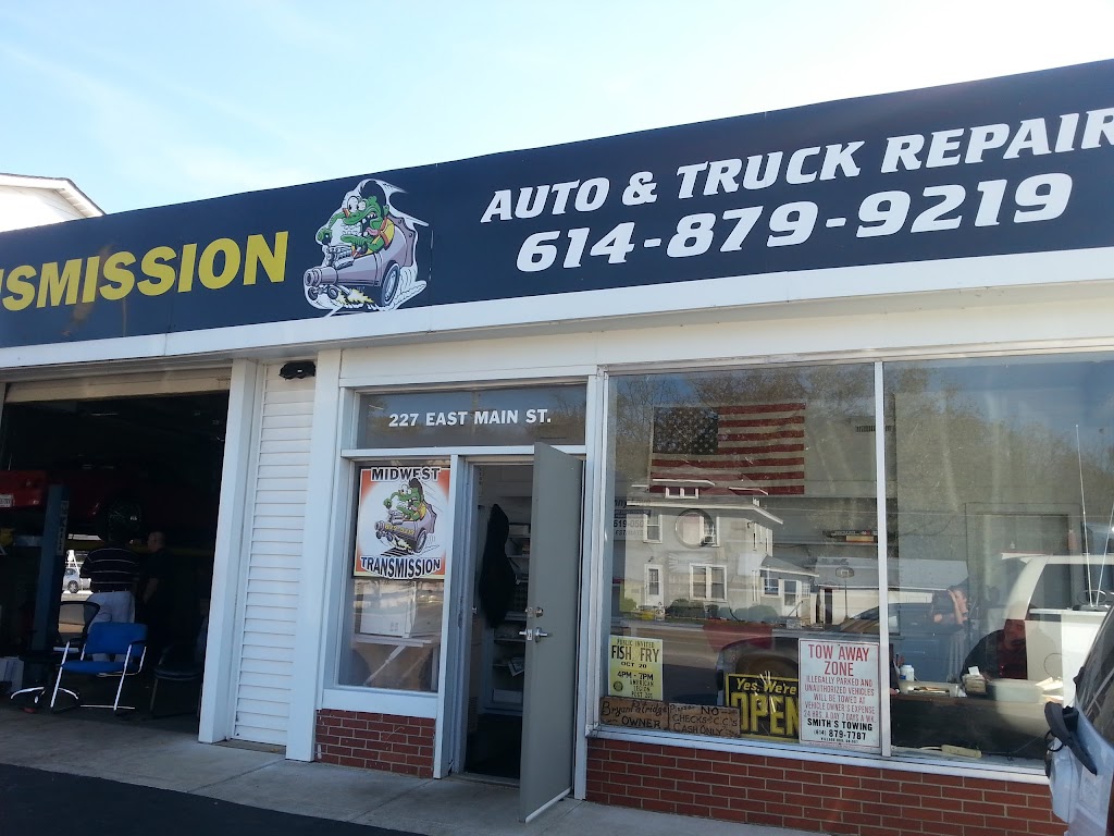 Midwest Transmission | 227 E Main St, West Jefferson, OH 43162, USA | Phone: (614) 879-9219