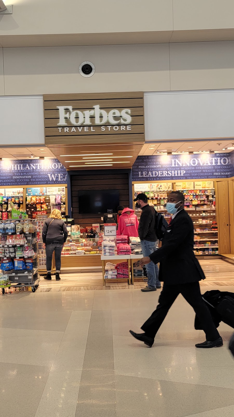 Forbes Travel Store | McNamara Terminal, Between Gates A53 and A55, Worldgateway Pl, Detroit, MI 48242, USA | Phone: (734) 720-1255