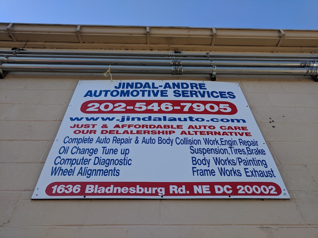 Jindal Andre Automotive Services | 1636 Bladensburg Rd NE, Washington, DC 20002, USA | Phone: (202) 546-7905