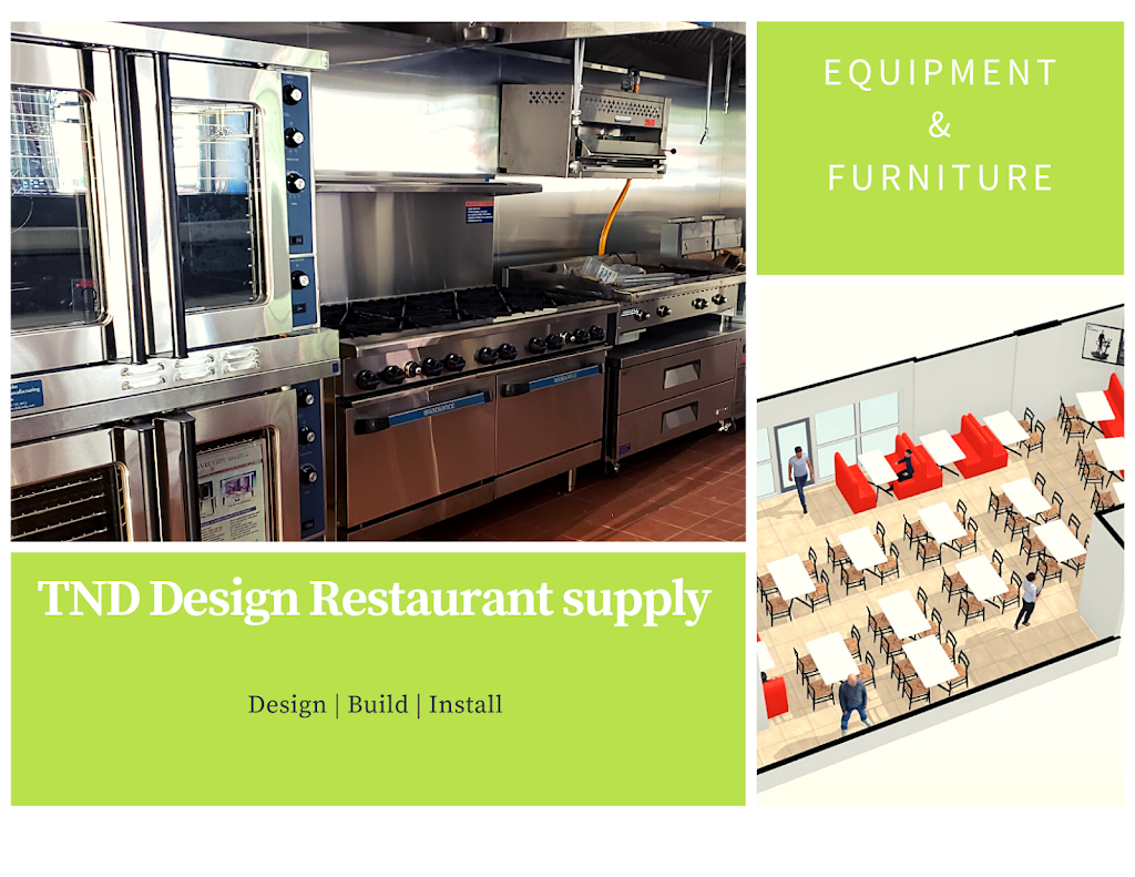 TND Design Restaurant Supply | 9950 W Van Buren St suite 121, Avondale, AZ 85323, USA | Phone: (623) 248-0935