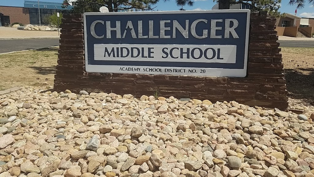 Challenger Middle School | 10215 Lexington Dr, Colorado Springs, CO 80920, USA | Phone: (719) 234-3000