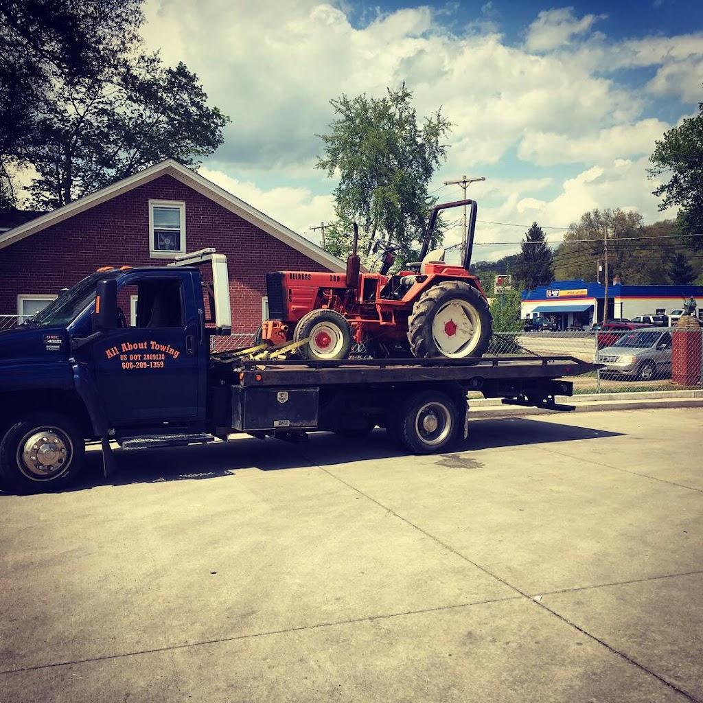 All About Towing | 3466 elizaville road, Ewing, KY 41039, USA | Phone: (606) 209-1359