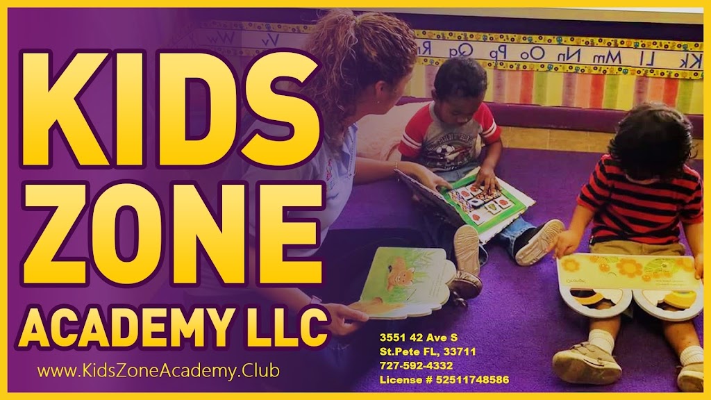 Kids Zone Academy LLC | 3551 42nd Ave S, St. Petersburg, FL 33711, USA | Phone: (727) 592-4332