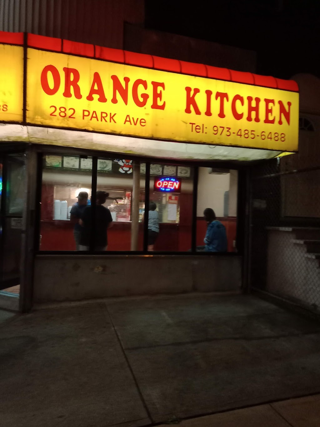 Orange Kitchen | 282 Park Ave, Newark, NJ 07107, USA | Phone: (973) 485-6488