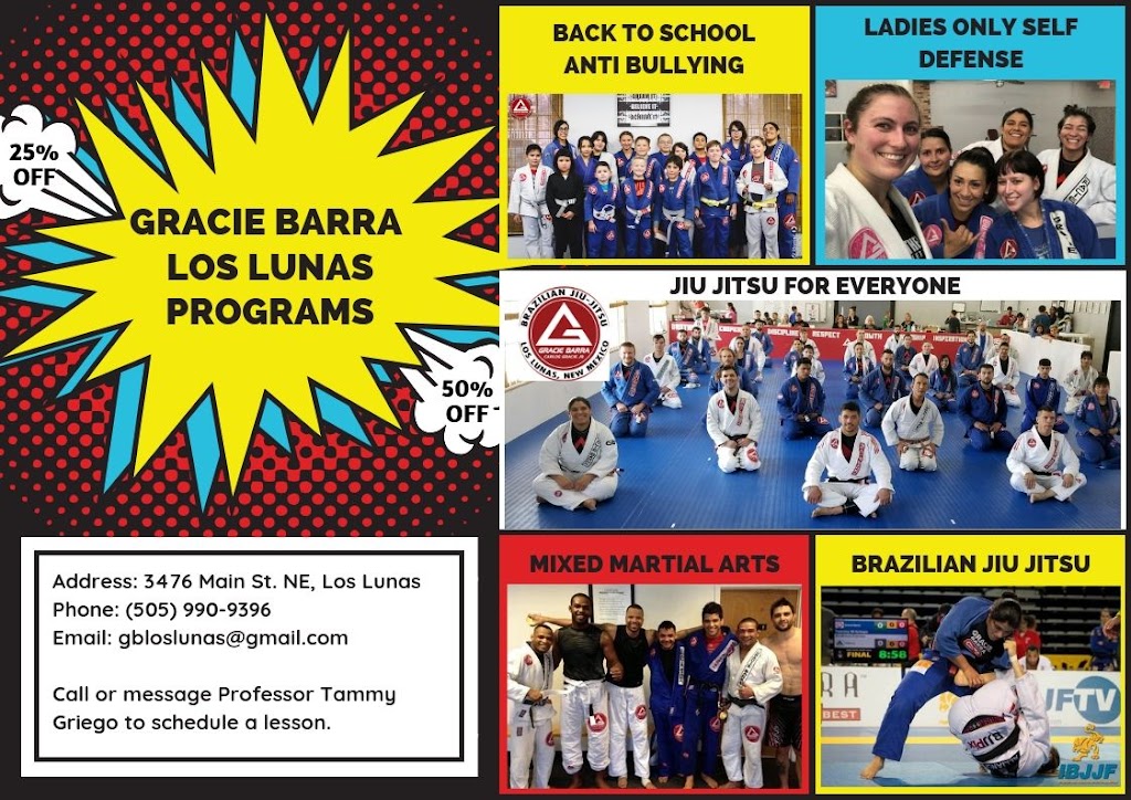 Gracie Barra Los Lunas Brazilian Jiu Jitsu | 3476 Main St NE, Los Lunas, NM 87031 | Phone: (505) 440-2310