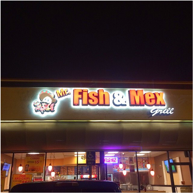 Mr. Fish & Mex Grill | 4949 W Slauson Ave a2, Los Angeles, CA 90056, USA | Phone: (323) 290-0801
