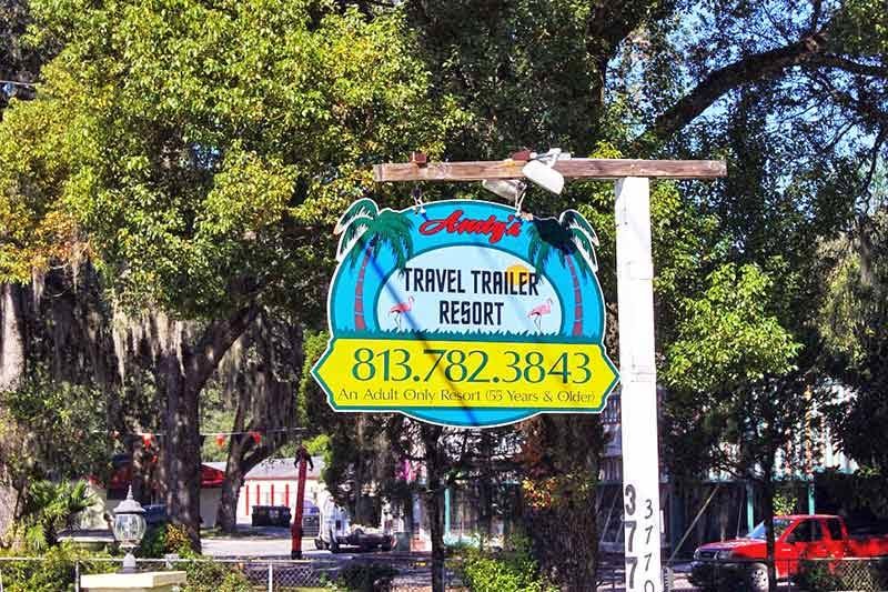 Andys Travel Trailer Park | 37707 FL-54, Zephyrhills, FL 33542, USA | Phone: (813) 782-3843