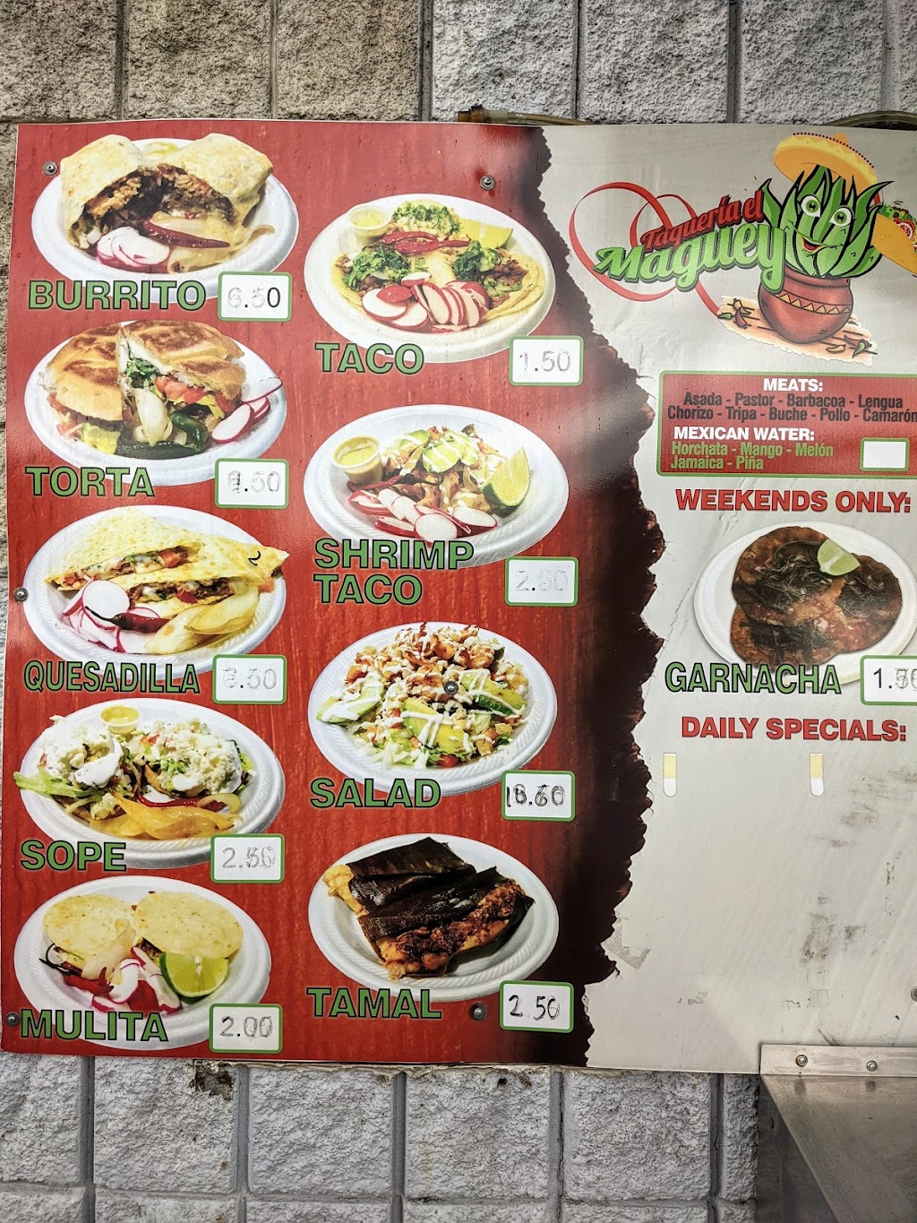 Taqueria El Maguey | 795 Nissan Dr, Smyrna, TN 37167, USA | Phone: (615) 930-6684