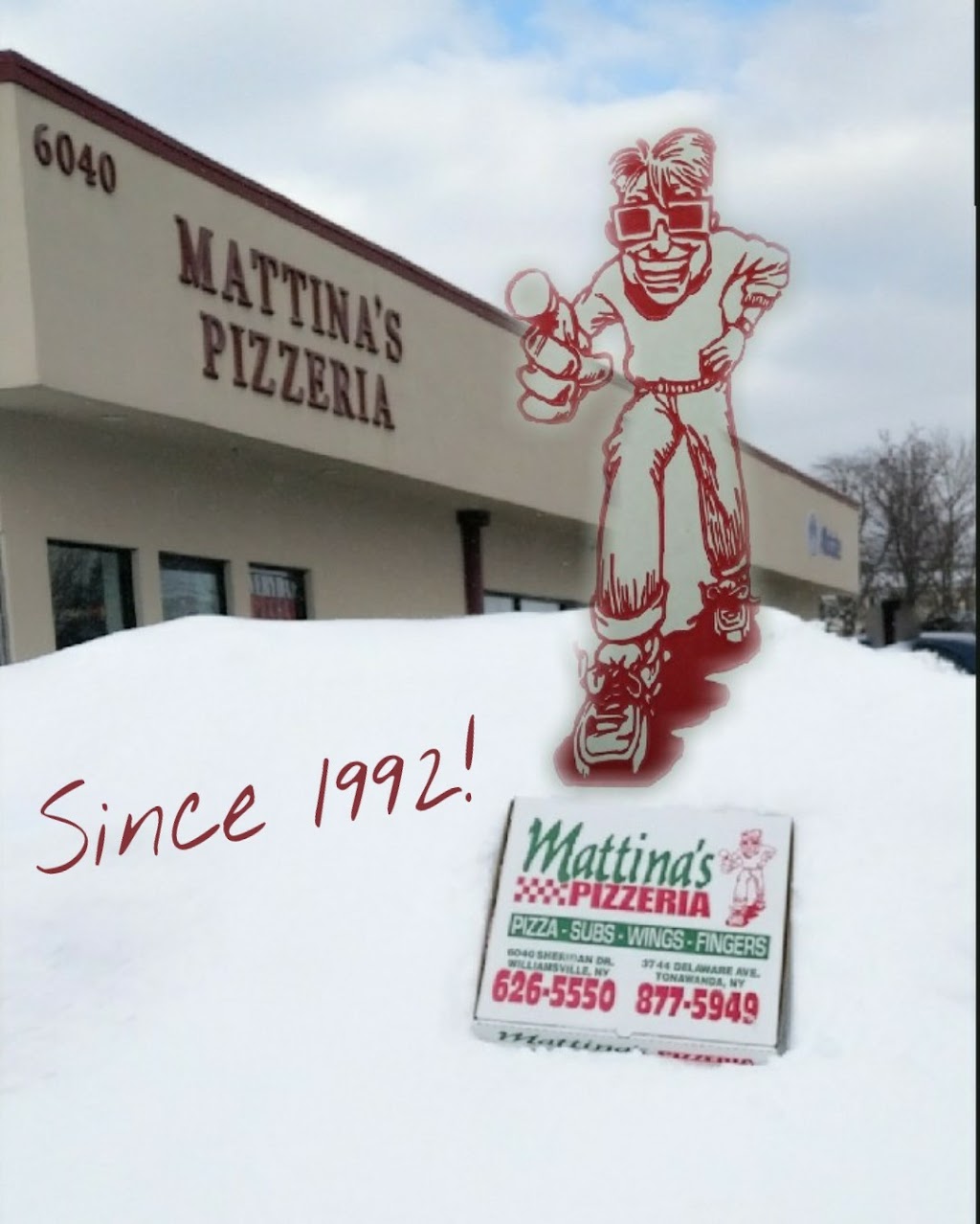 Mattinas Pizzeria | 6040 Sheridan Dr, Amherst, NY 14221, USA | Phone: (716) 626-5550