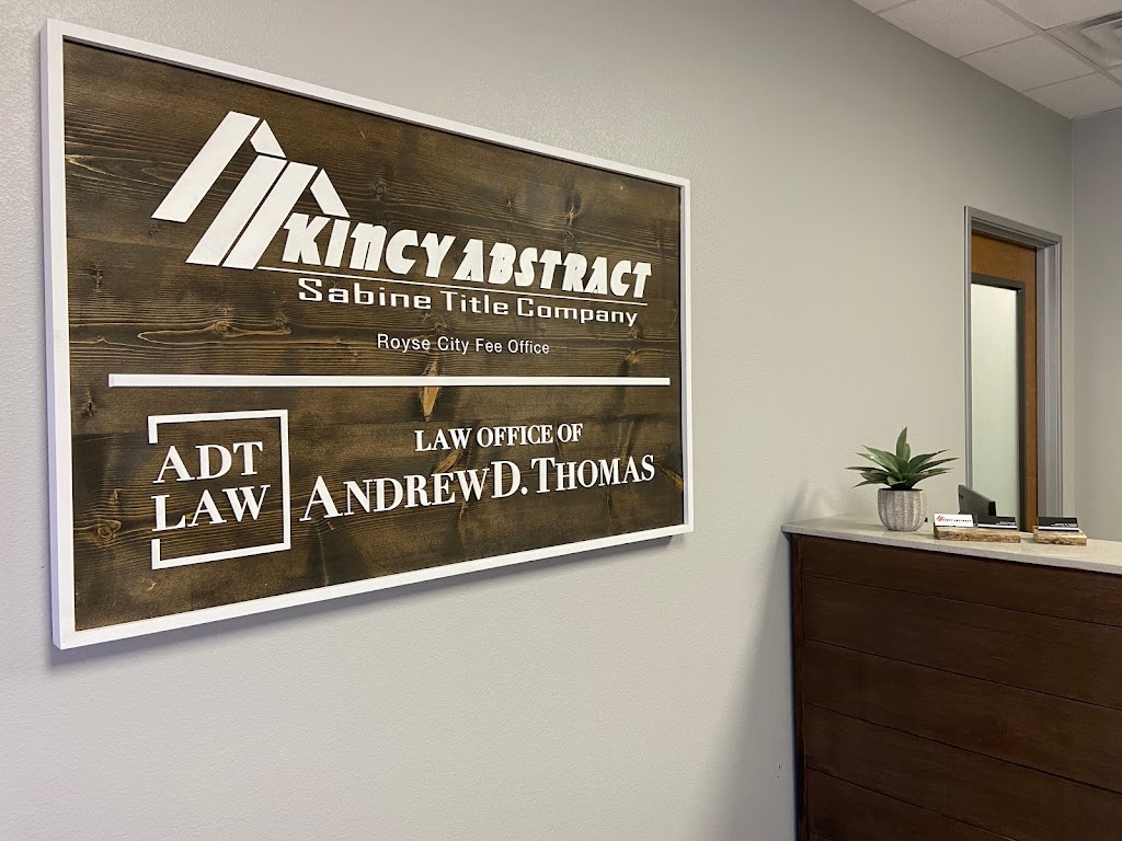 Law Office of Andrew D. Thomas | 422 I-30 Suite F, Royse City, TX 75189, USA | Phone: (469) 965-4500