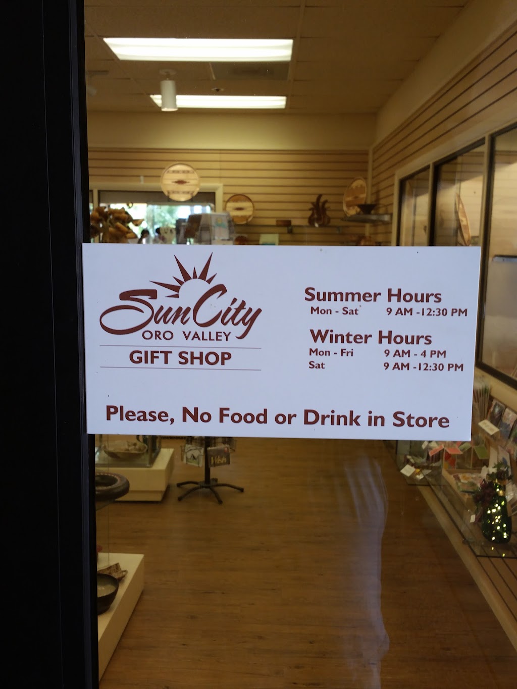 Gift Shop of Sun City | 1495 E Rancho Vistoso Blvd, Oro Valley, AZ 85755, USA | Phone: (520) 917-8051