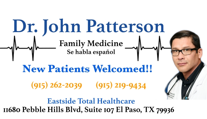 Patterson John MD | 11680 Pebble Hills Blvd # 107, El Paso, TX 79936, USA | Phone: (915) 262-2039