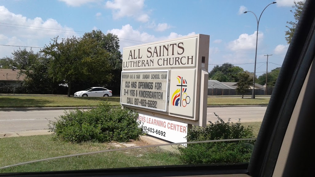All Saints Lutheran Church | 4325 SW Green Oaks Blvd, Arlington, TX 76017, USA | Phone: (817) 483-1631