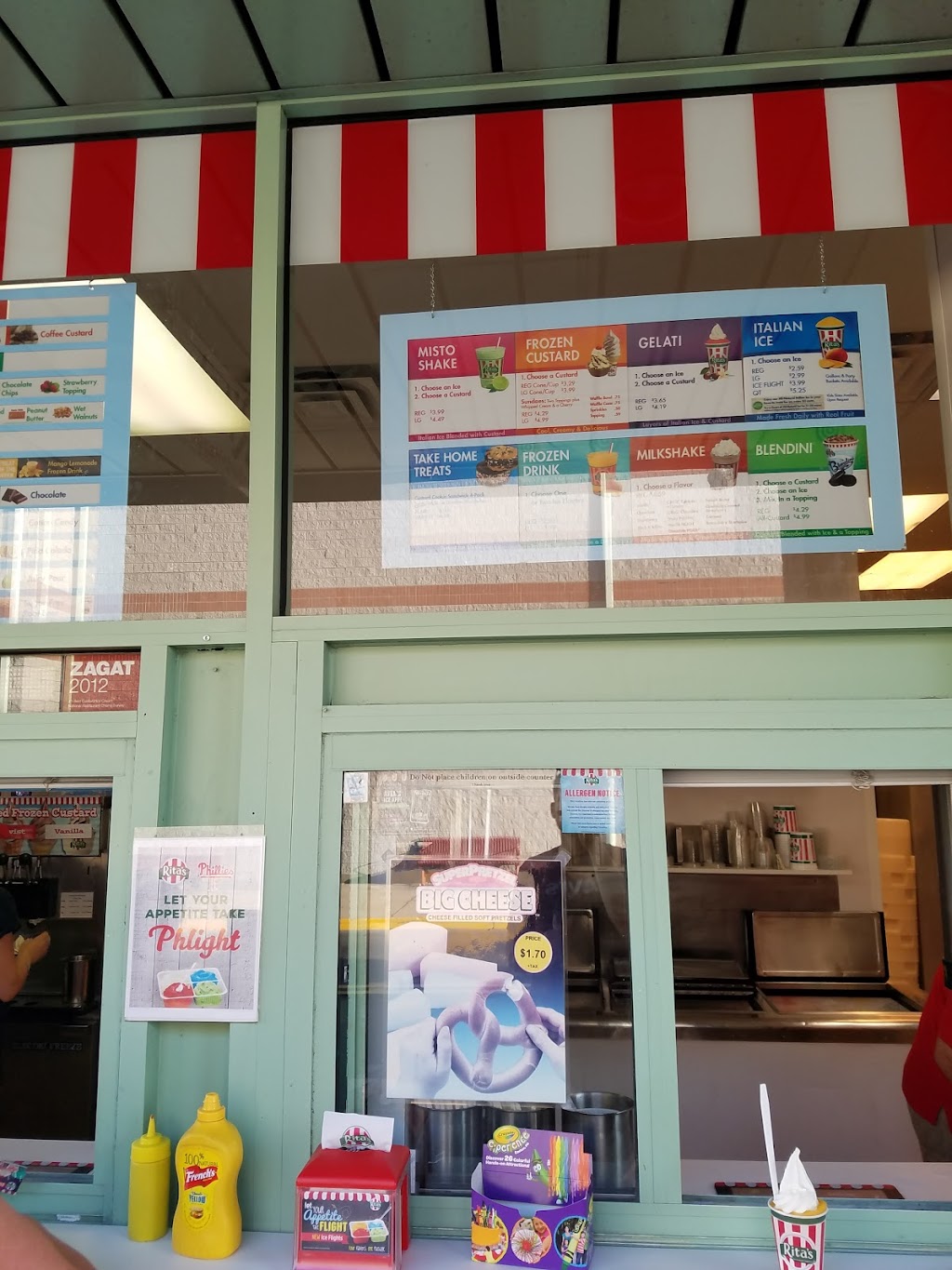 Ritas Italian Ice & Frozen Custard | 2024 County Line Rd, Huntingdon Valley, PA 19006, USA | Phone: (215) 953-1998