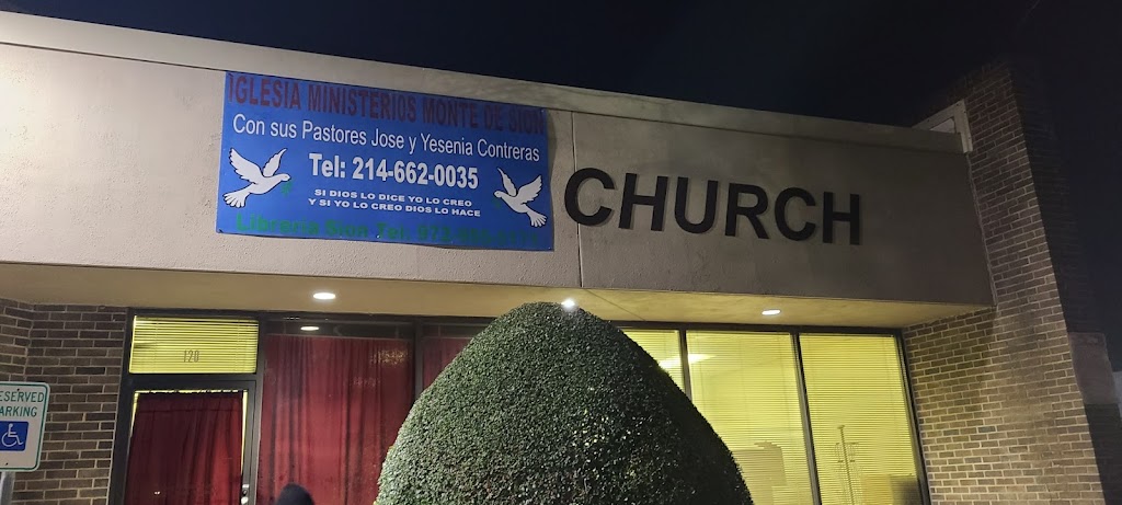 IGLESIAS MINISTERIOS MONTE DE SION | 1780 Northwest Hwy #120, Garland, TX 75041, USA | Phone: (214) 662-0035