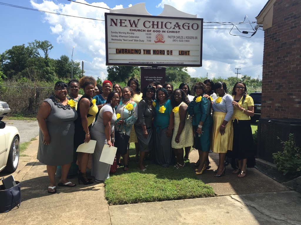 New Chicago COGIC | 1137 Louisville Ave, Memphis, TN 38107, USA | Phone: (901) 523-1900