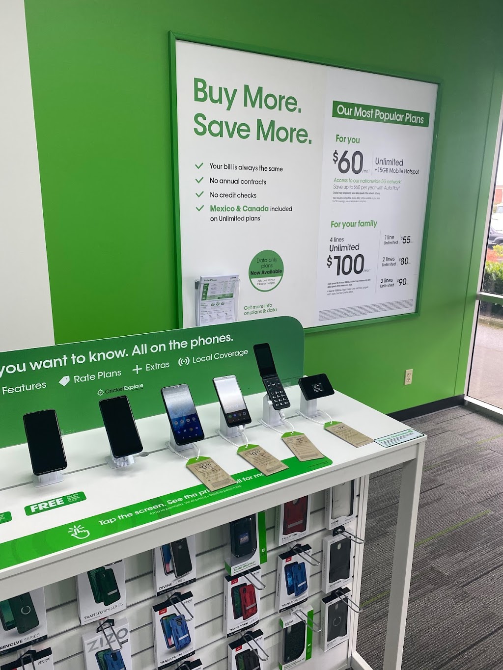 Cricket Wireless Authorized Retailer | 1901 S 72nd St Ste A5, Tacoma, WA 98408, USA | Phone: (253) 212-3331