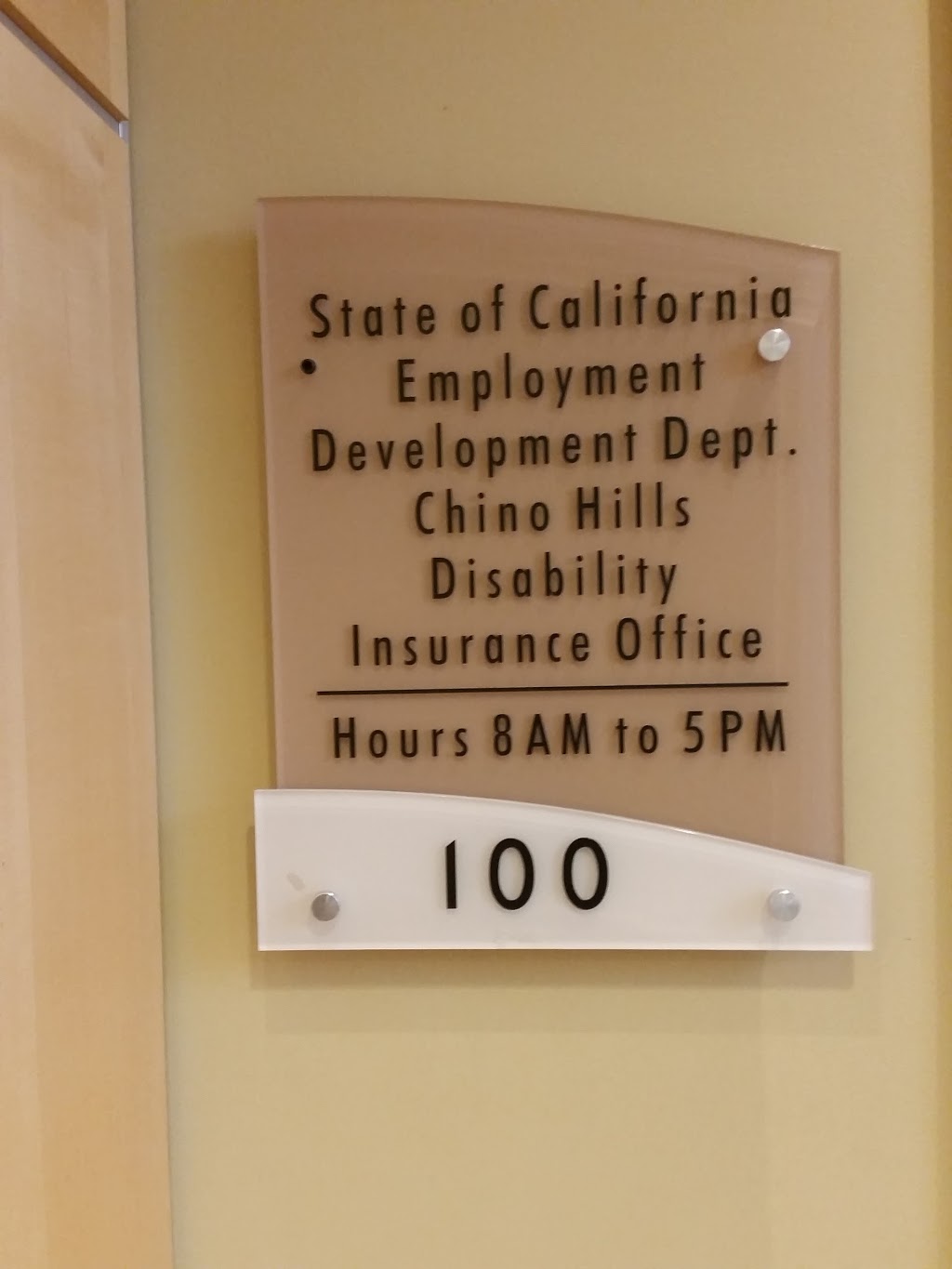 California State Disability Insurance Office | 15315 Fairfield Ranch Rd, Chino Hills, CA 91709, USA | Phone: (800) 480-3287