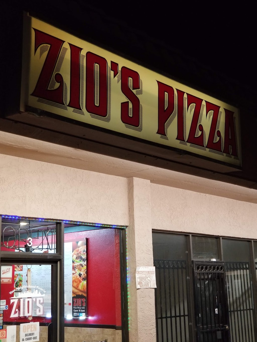 Zios Pizza & Wings | 1620 W University Dr #3, Mesa, AZ 85201, USA | Phone: (480) 834-2224