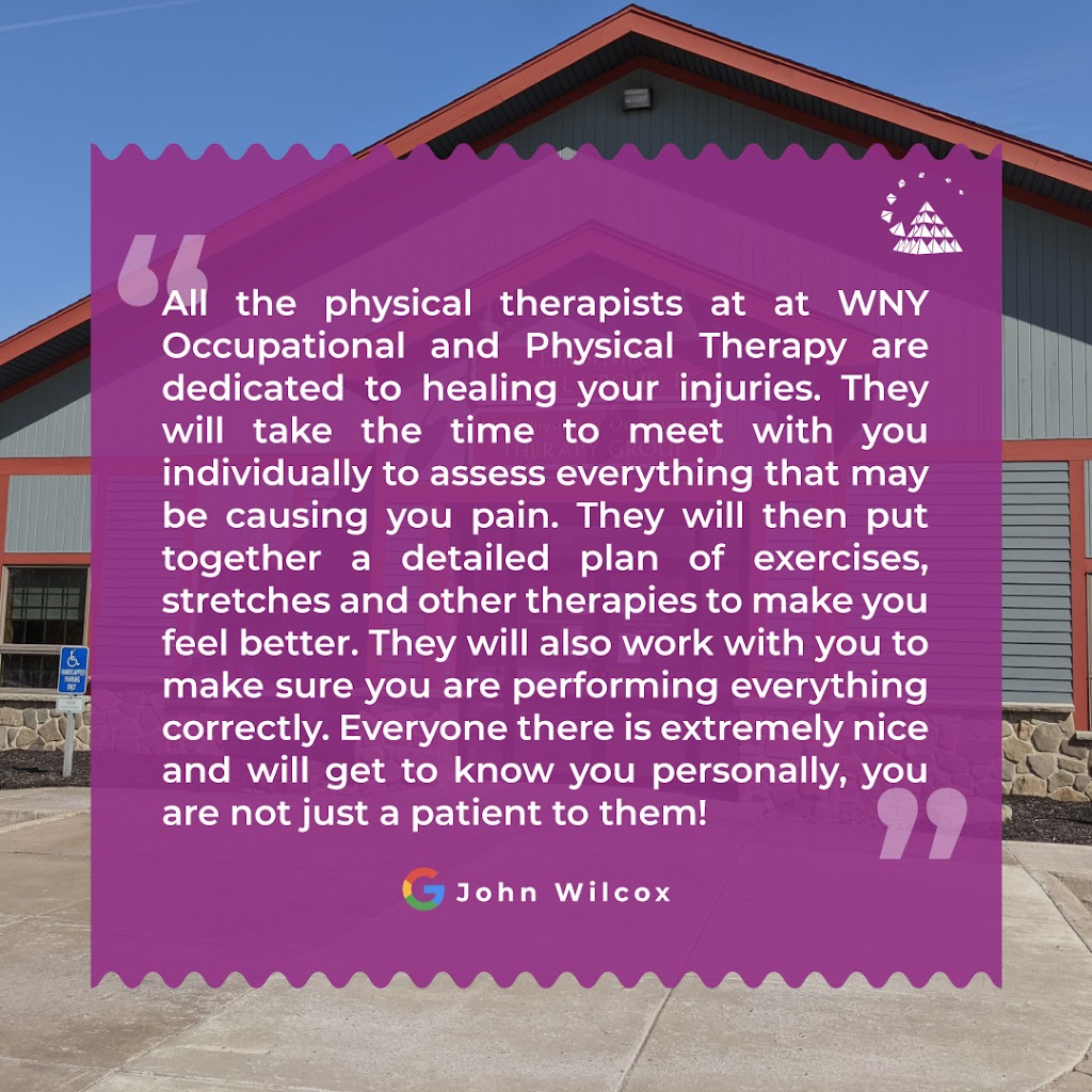 Western New York Physical & Occupational Therapy Group | 12399 Olean Rd Suite B, Chaffee, NY 14030, USA | Phone: (716) 496-5550
