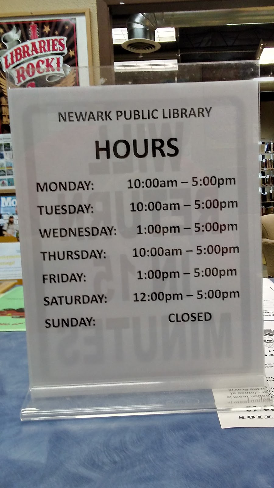 Newark Public Library | 207 Hudson St, Newark, TX 76071 | Phone: (817) 489-2224