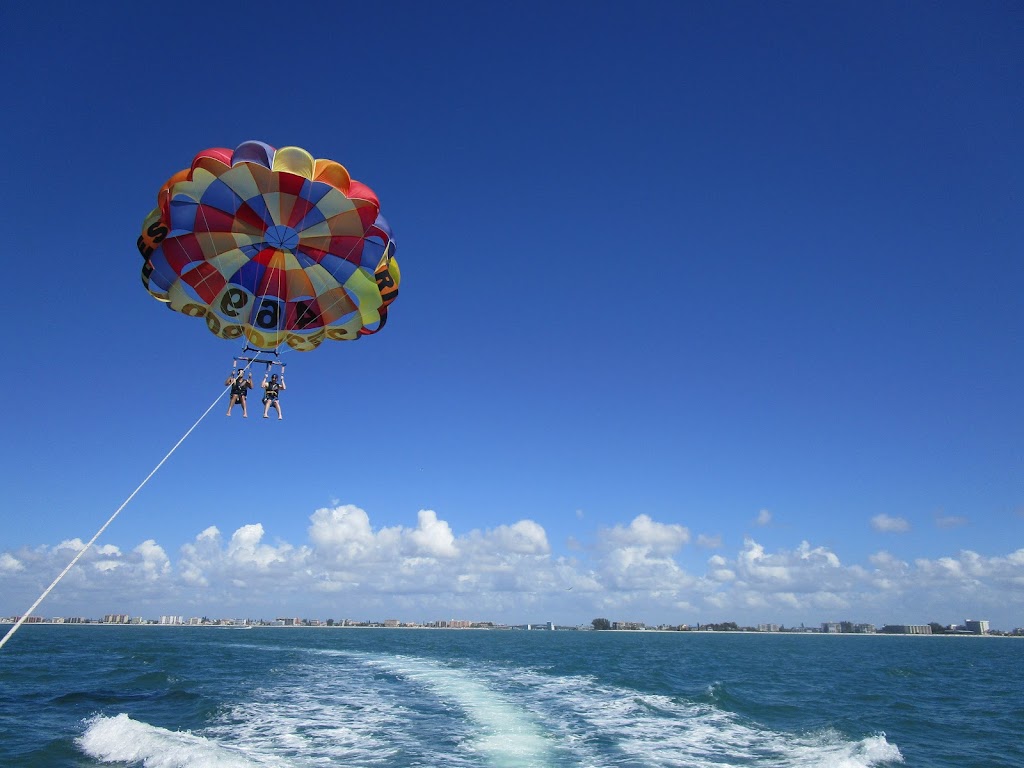 Parasailing The Pass | 12754 Kingfish Dr, Treasure Island, FL 33706, USA | Phone: (727) 367-3597