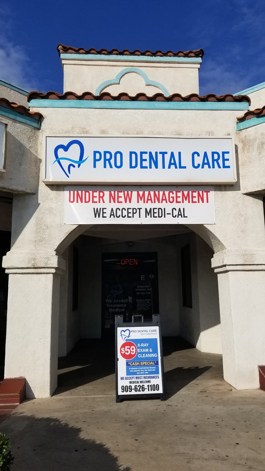 Pro Dental Care | 4380 Holt Blvd Suite E, Montclair, CA 91763, USA | Phone: (909) 626-1100
