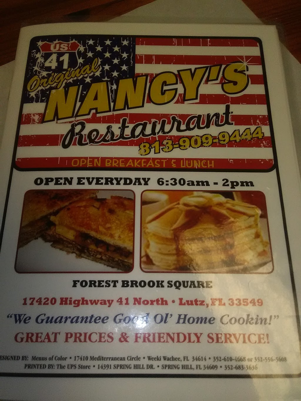 Nancys Good N Fast | Lutz, FL 33549, USA | Phone: (813) 909-9444