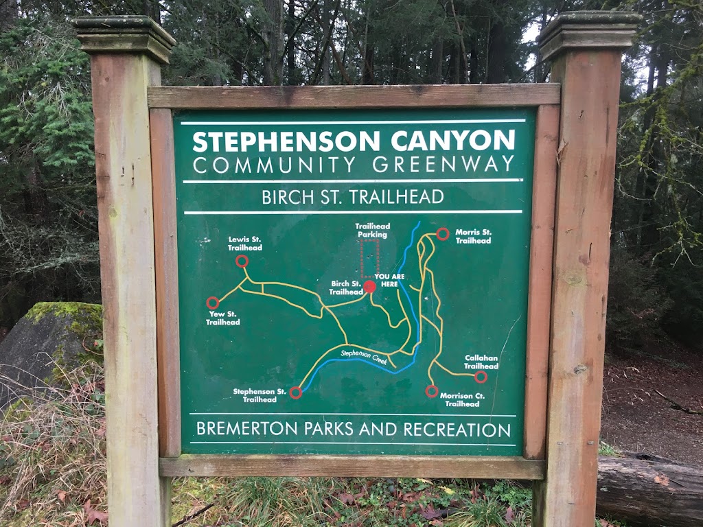 Stephenson Canyon | 2800 Birch St, Bremerton, WA 98310, USA | Phone: (360) 473-5305