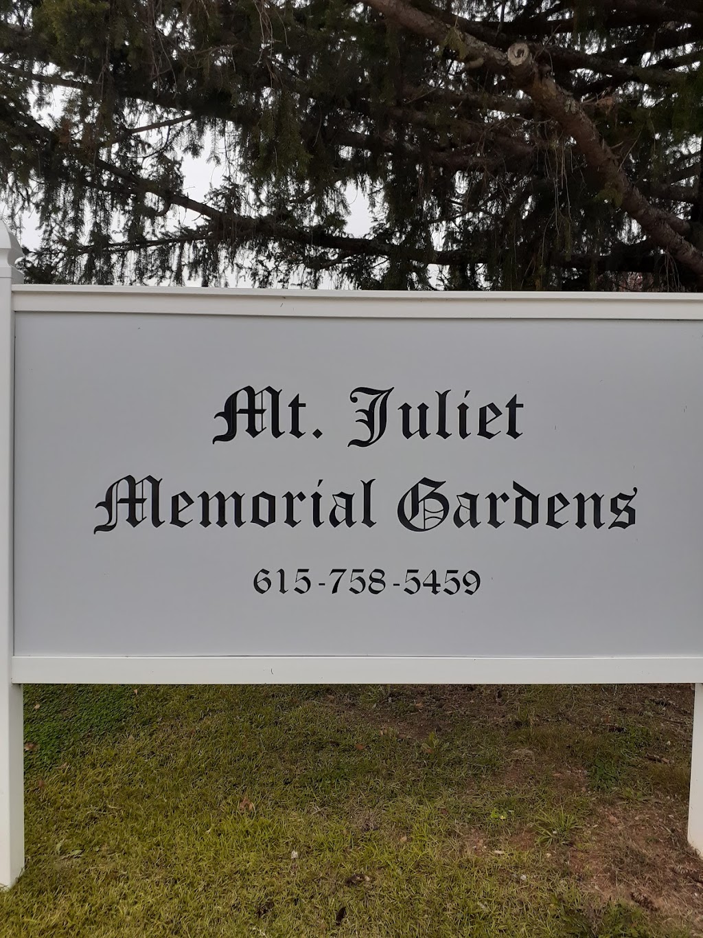 Mt Juliet Memorial Gardens | 654 W Division St, Mt. Juliet, TN 37122, USA | Phone: (615) 758-5459