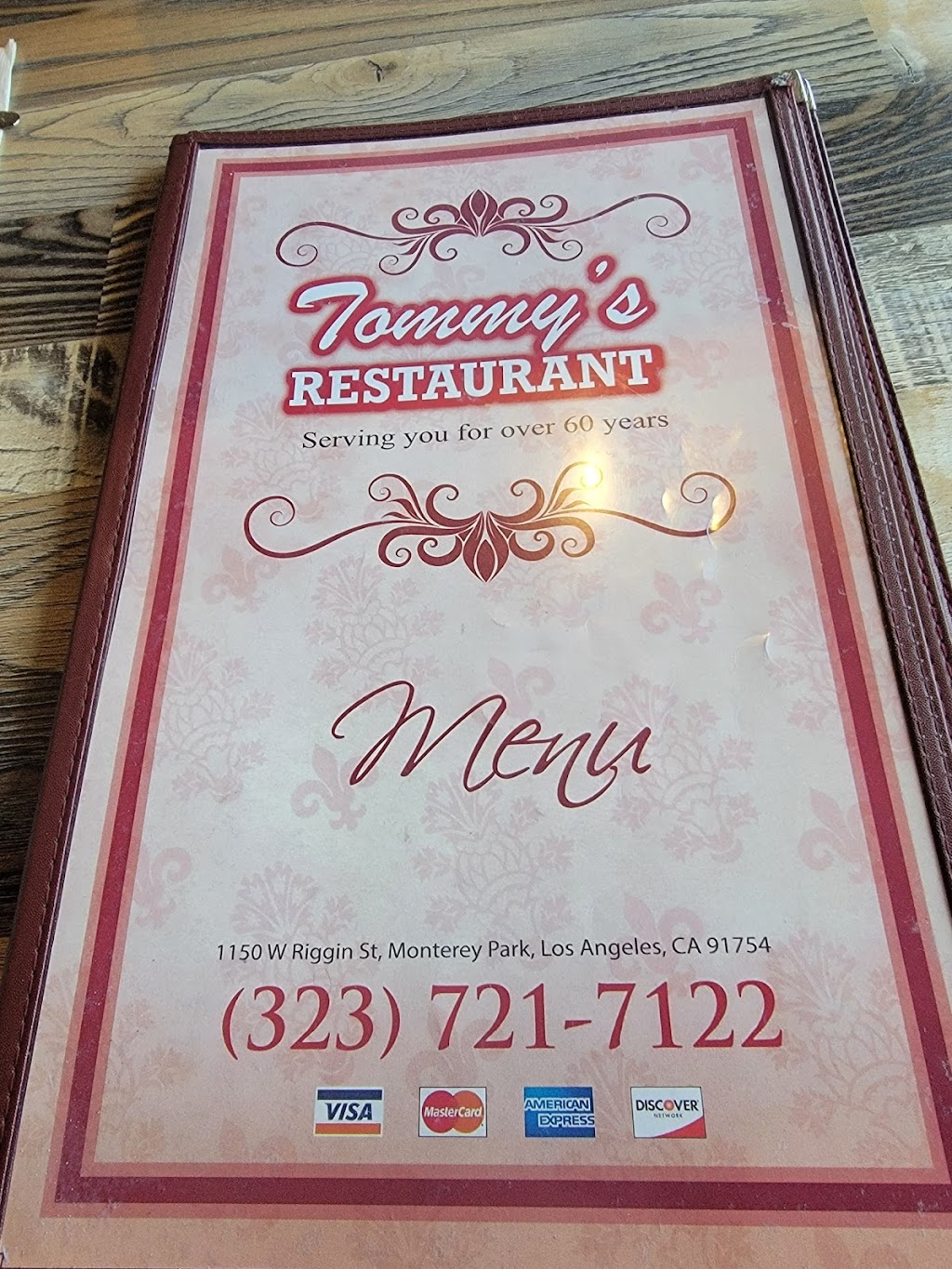 Tommys Family Restaurant | 1150 W Riggin St, Monterey Park, CA 91754, USA | Phone: (323) 721-7122
